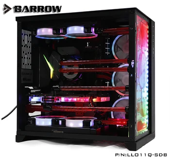 Barrow LLO11Q-SDBV1, Predné Vodnej Dosky Pre Lian Li PC-O11 Dynamické Prípade, pre CPU Intel Vodný Blok & Single GPU Budovy