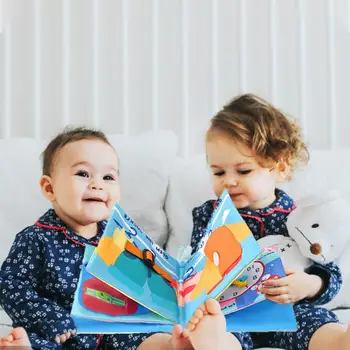 Batoľa Rada Hračka Montessori Hračka Baby Handričkou Knihy Baby Soft Činnosť Knihy Vzdelávacie Hračka Pre Dieťa, Dojčenská Cestovné Hračky