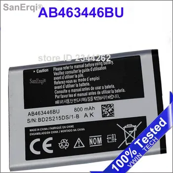 Batéria Pre Samsung C3300 C3300 X208 B189 B309 F299 AB463446BU 800mAh Batérie