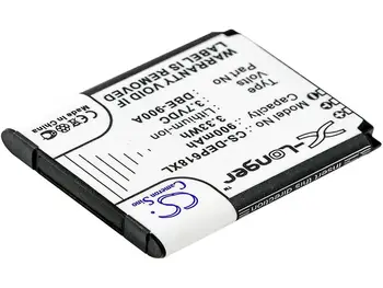Batérie pre Doro Phoneeasy 618 Nahradenie Doro DBE-900A 900mAh / 3.33 Wh
