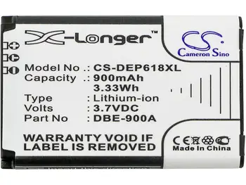 Batérie pre Doro Phoneeasy 618 Nahradenie Doro DBE-900A 900mAh / 3.33 Wh