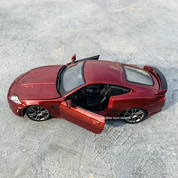 Bburago 1:24 Jaguar XKR-S Roadster, simulácia zliatiny auto lejacích model remesiel dekorácie zbierku hračiek nástroje darček