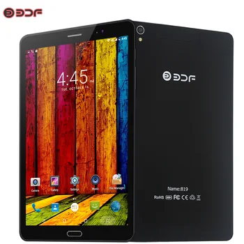 BDF Nový 8-Palcový Tablet Pc Quad Core Android 6.0 Tablety Google Play 3G Hovoru, WiFi, Bluetooth, Dual SIM Karte