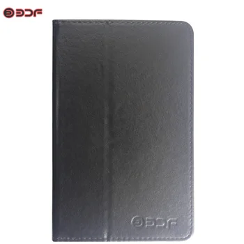 BDF čierna farba Kožené puzdro pre 8 palcový BDF-819 tablet od BDF Značky uložiť LEN