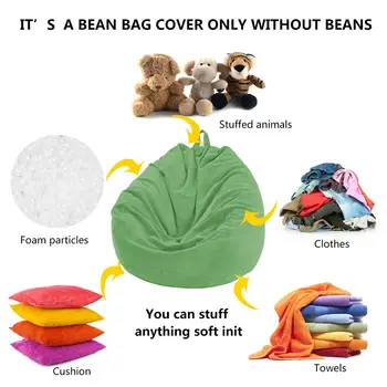 Bean Bag Stoličky Kryt Lenivý Pohovky Kryt Stoličky Bez Prídavných Plátna Požičovňa Lehátok Sídlo Bean Bag Pouf Lístkového Gauči Tatami Obývacia Izba