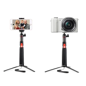 Benro SC1 uhlíkových vlákien Smartphone Selfie Stick mini Monopod Statív bezdrôtové Bluetooth Remote pre iphone X Gopro Canon, Nikon, Sony