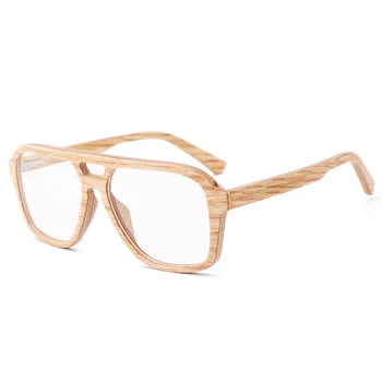 BerWer Vysokej kvalite Ročníka jasný objektív okuliare drevené rámy muži čítanie okuliare, rámy na Okuliare ženy