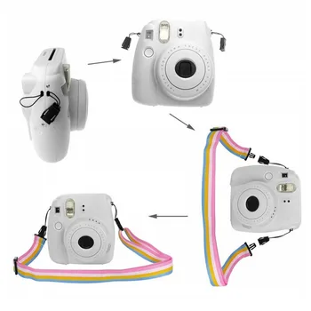 Besegad Prenosné Crystal Fotoaparát Ochranné puzdro s Nastaviteľným Ramenný Popruh pre Fujifilm Instax Mini 11 Fotoaparát