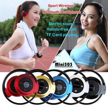Bezdrôtové Bluetooth Stereo Slúchadlá na MP3 Prehrávač Športové Slúchadlá s Mikrofónom
