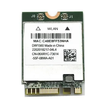 Bezdrôtové Karty Adaptéra pre Hackintosh dell DW1560 BCM94352Z NGFF M. 2 WiFi sieť WLAN, Bluetooth 4.0 802.11 ac 867Mbps BCM94352 karty