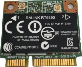Bezdrôtové Karty Adaptéra pre Ralink RT5390 half MINI PCI-E 150Mbps Wlan Wifi SPS 630703-001 Pre HP G4 G6 240 245 250