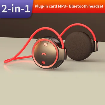 Bezdrôtové Slúchadlá TF Karty, Bluetooth Slúchadlá s Mikrofónom Herné Headset Slúchadlá Potlačením Hluku Káblové Slúchadlá