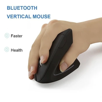 Bezdrôtové Vertikálne Myš Ergonomický Bluetooth 3.0 Pravej Ruke Počítač Herných Myší 6D USB Optická Myš pre Hráčov Mause Pre Notebook PC