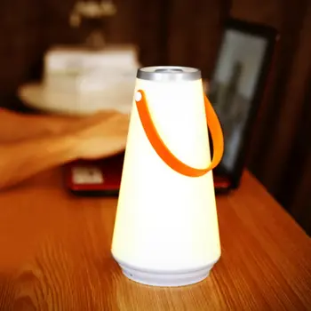 Bezdrôtovú Vonkajšie Camping Núdzové Svetlo Multifunkčné Prenosné LED Domov Nočné Svetlo stolná Lampa USB Nabíjateľné Dotykový Spínač