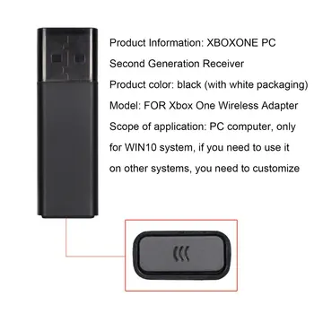 Bezdrôtový Adaptér Prijímač pre Microsoft XBOX Druhá Generácia Adaptérov Adaptador Radič ONLENY