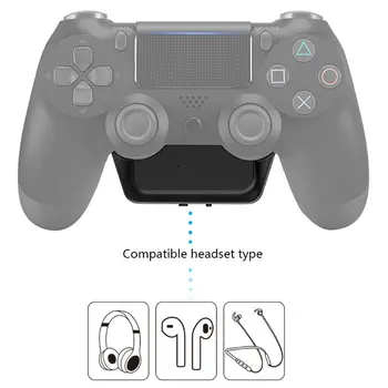 Bezdrôtový Bluetooth 5.0 AUdio Adaptér 3,5 mm konektor pre Slúchadlá Slúchadlá Prijímač pre PS4 Gadgets pre herné konzoly