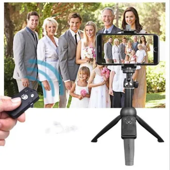 Bezdrôtový Bluetooth Selfie Stick Prenosný Skladací Stojan Ručné monopod Pre iPhone XR Samsung Gopro Hero 7 6 Yi Cam