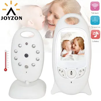 Bezdrôtový Video Baby Monitor s Kamerou Audio Security Kamera 2 Spôsob, ako Hovoriť INFRAČERVENÉ Nočné Videnie Monitorovanie Teploty s 8 Uspávanky