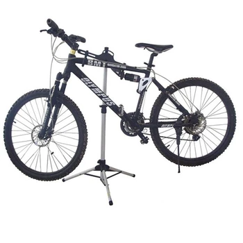 Bicykel Parkovanie Rack, Výška Nastaviteľná Cyklistické Stanovenie Stojan, Skladací Bicykel Ukazujúci Držiak Hliníkový MTB Prenosné Príslušenstvo