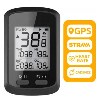 Bicykel Počítač G+ Bezdrôtový GPS Tachometer Nepremokavé IPX7 Cestnej Bike MTB Bicykel Bluetooth ANT+ s Kadenciu na Bicykli Počítače