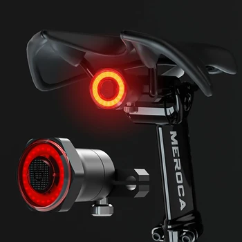 Bicykel zadné svetlo LED zadné Svetlo Zadné Ostrohové Výstraha jazda na Bicykli Prenosné Svetlo USB Nabíjateľnú Batériu alebo Štýl