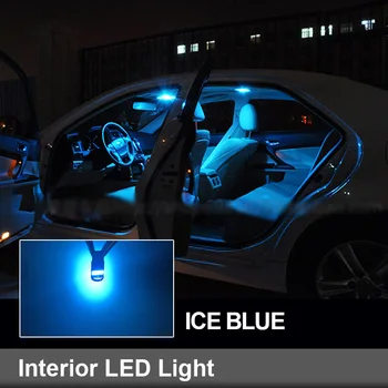 Biela, Canbus bezchybné Auto LED Lampa Interiéru Čítanie Dome Mapu Strechy Žiarovky Držiak pre Sedadlo pre Ibiza 6L 6J 6P 2002-2016