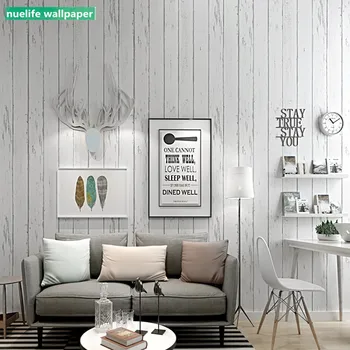 Biele pruhované imitácia dreva dosky vzor tapety spálne, obývacia izba, pracovňa jedáleň papier pozadí steny