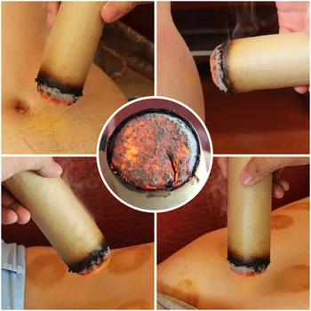 Big Thunder Oheň Moxa Stick Kotúčoch Moxování S Tradičnej Čínskej Bylinnej Medicíny Moxa Terapie Masáž