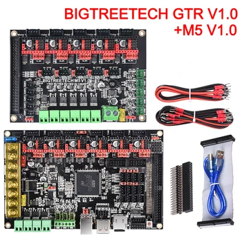 BIGTREETECH GTR V1.0 riadiacej Dosky 32Bit+M5 V1.0 Expansion Board 3D Tlačiarne Diely TMC2209 TMC2208 VS SKR V1.4 SKR PRO MKS GEN L