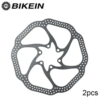 BIKEIN - 2 ks Horský Bicykel HS1 Brzdy Rotory 160mm Nehrdzavejúcej Ocele 6 Palcov Disk 12 Blots Časti Bicyklov MTB Rotor Pre BB5 BB7