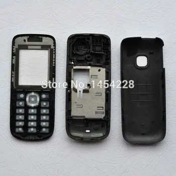 BINYEAE Plný Bývanie Prípade pre Nokia C1-01 Kryt Smerom Rám + middle + zadný kryt + klávesnica mobilného telefónu časť