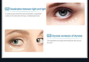 BIOAQUA Avokádo Podstate Očný Krém 25g Spevnenie Hydratačné Hydratačný Proti Vráskam Odstrániť Kruhy Krásu Očí Starostlivosť o Pleť
