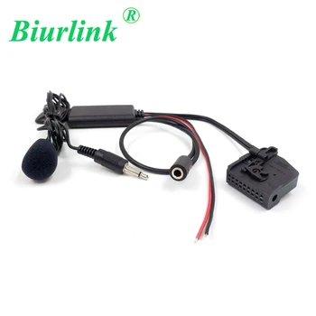 Biurlink 18Pin 3,5 mm Audio AUX IN Bluetooth Mikrofón kábel Kábel Adaptéra Pre Mercedes Benz Comand 2.0 W203 W209 W211