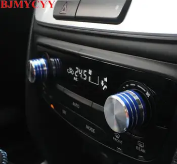 BJMYCYY 2KS/SET Automobilov, klimatizácia úprava kovov dekorácie gombík vhodné Pre Suzuki Vitara 2016