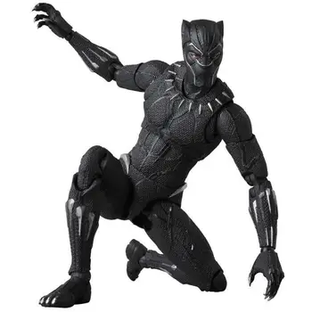 Black Panther Mieste 15 cm Hračka Marvel Avengers MAF091 Hnuteľného Tvár Premenlivé Bábika Obrázok Obrázok