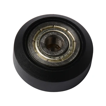 Black POM Hlboké drážky guľkové ložiská 625zz vonkajší priemer 24 mm, vnútorné diery, 5 mm, hrúbka 11 mm uzavreté s 20 série profil