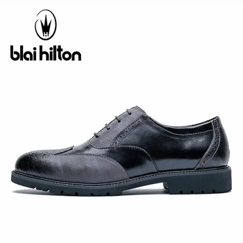 Blai Hilton Originálne Kožené Podnikania Muži Topánky