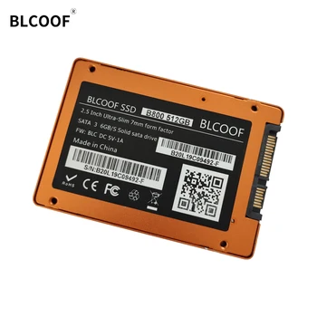 BLCOOF SATA3 6GB/S SSD 2,5 palca 512 GB internej jednotky ssd (solid state pevný disk pre prenosné/desktop/server ssd (solid state disk