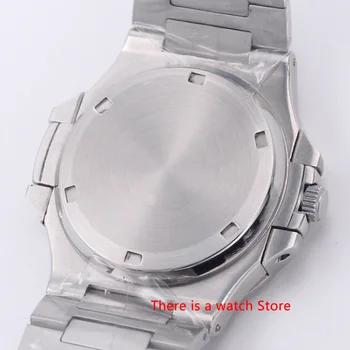 Bliger 40 mm, Vysoká kvalita Automatické Mechanické Hodinky Mužov Námestie Sledovať Prípade Auto Dátum Zafírové Sklo Svetelný Náramkové hodinky Mužov