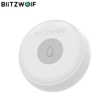 BlitzWolf BW-IS5 Bezdrôtový ZigBee Smart Home Únik Vody Snímač APP Diaľkový Alarm Detektor 50 Metrov Komunikácie Inteligentné Elektronické