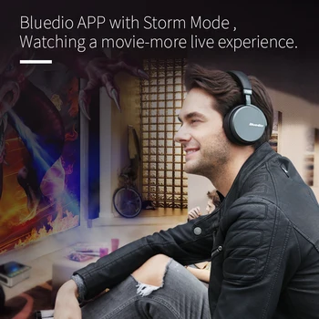 Bluedio V2 high-end slúchadlá PPS12 ovládače, bezdrôtové bluetooth slúchadlá s mikrofónom pre mobilné telefóny aktualizovaná verzia Víťazstvo