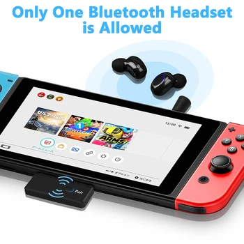 Bluetooth 5.0 Audio Vysielač Adaptér A2DP, EDR SBC Nízku Latenciu pre Nintendo Prepínač PS4 TV, PC USB Typ-C Bezdrôtový vysielač