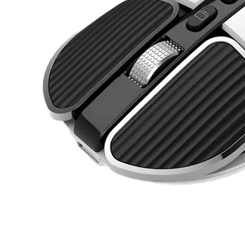 Bluetooth 5.1+2.4 G Bezdrôtový Duálny Režim Dobíjacia Myš Optická USB Herný Počítač Charing Mause PC Myš pre Mac, ipad, Android