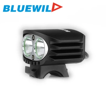 BLUEWILD M1 Nepremokavé Cyklistické Svetlo CREE T6 XM-L2 LED lumen 2000 Cyklistické Lampa Svetlo na Bicykel 10400mAh Power Bank Poplatok pre iPhone