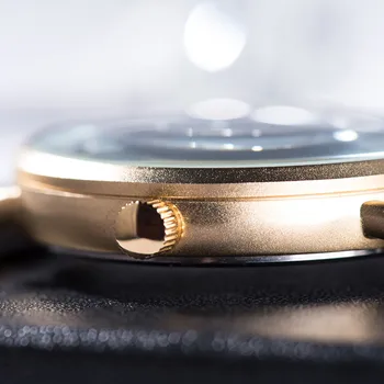 BOBO VTÁK Luxusné Hodinky Drevené Auto Dátum Zlatý Kov Náramkové hodinky pre Mužov Vianočný Darček s Box relogio masculino
