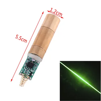 Bodka Lúče Laser Modul Skener Zelená Modul 532nm 30 ~ 50mW Bod Tvar Zelený Laser Modul Laserová Dióda Svetlo