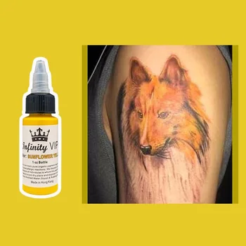 Body Art 30ml Tetovanie Pigmentový Atrament Profesionálne Semi-permanentné Tetovanie Zostavy Krásu Farby make-up Obočia, 7 Farieb
