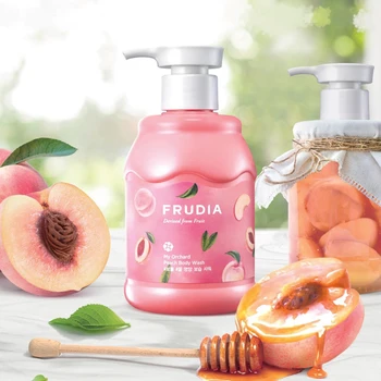 Body Wash - Moje Orchard Broskyňa Body Wash (Frudia starostlivosť o Telo Kórea kozmetické Sprchový gél Vaňa Vlhkosti Krém, Krém))