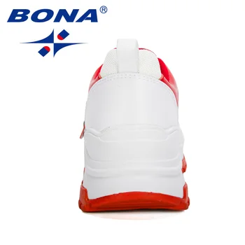 BONA 2020 Nových Dizajnérov Trendy Robustný Tenisky Ženy Vychádzkové Topánky Bežné Vulkanizovanej Topánky Dámske Platformy Kôš Femme Obuv