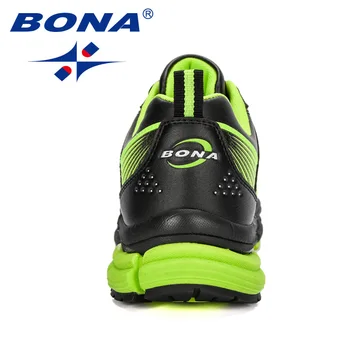 BONA 2020 Nových Dizajnérov Značky Bežecká Obuv Muži Športová Obuv Atletických Trénerov Vychádzkové Tenisky Muž Jogging Topánky Zapatos Hombre